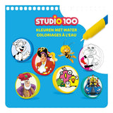 Libro de colorear Studio 100 colores con agua.
