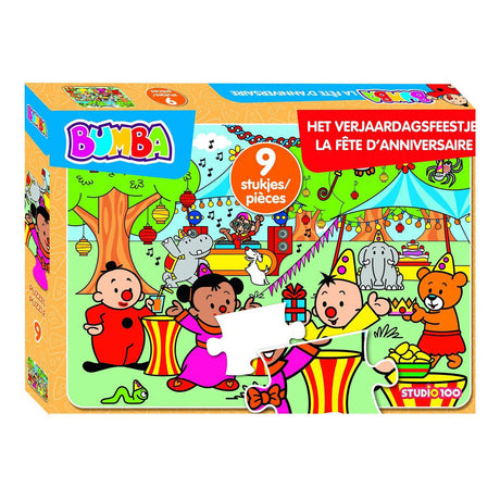 Bumba rompecabezas la fiesta de cumpleaños, 9 piezas.