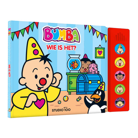 Libro de sonido Studio 100 Bumba: ¡escucha quién está ahí!