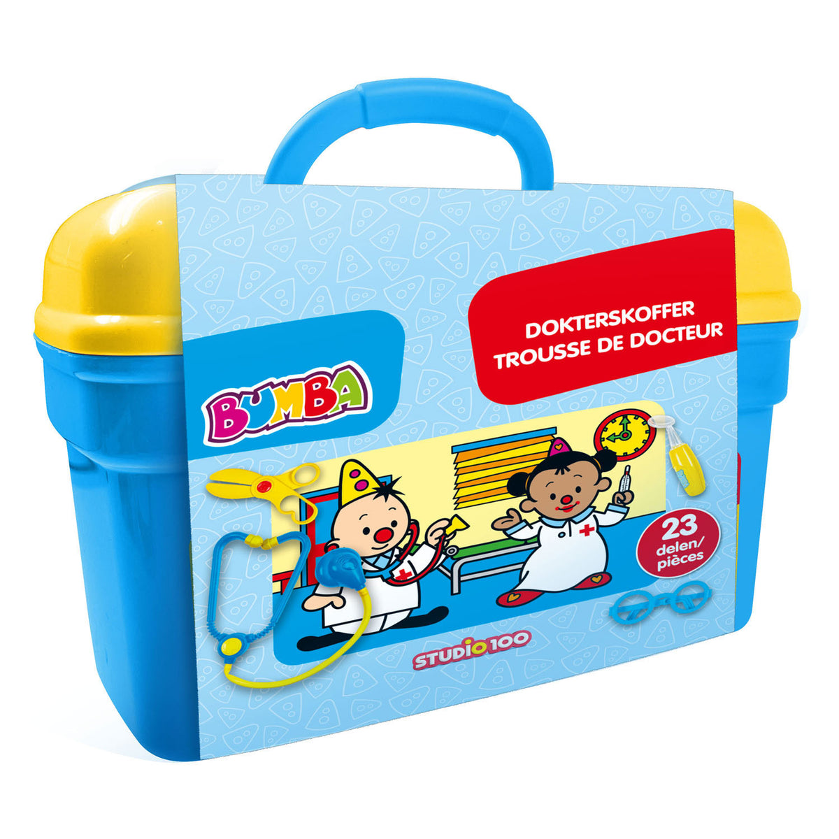 Set de médico Bumba en maleta, 23 piezas,