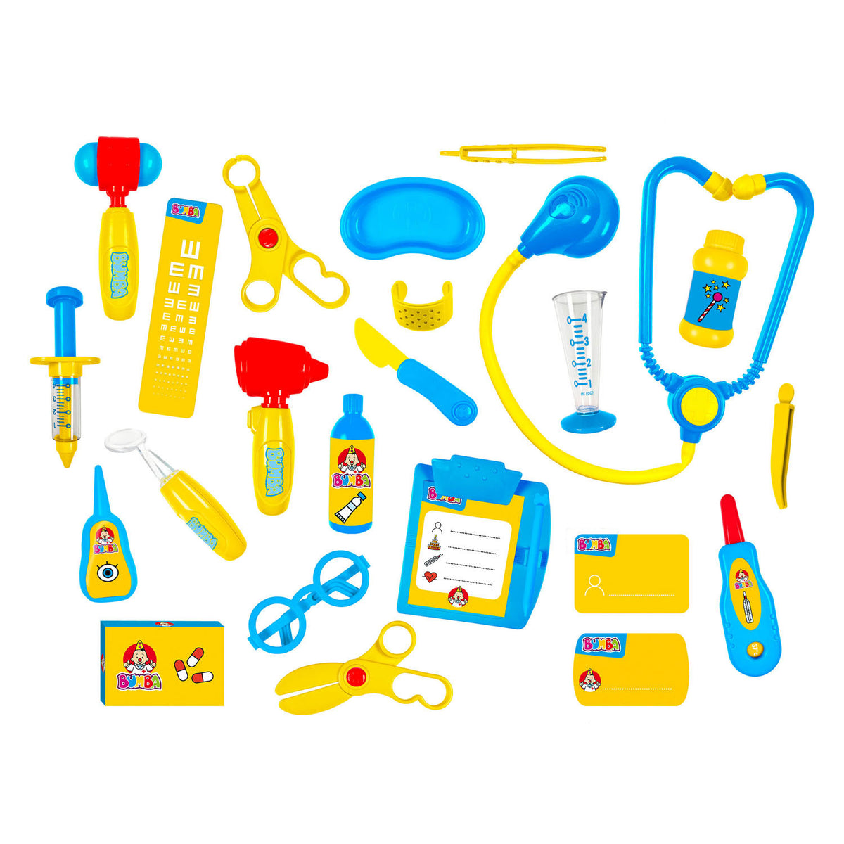 Set de médico Bumba en maleta, 23 piezas,
