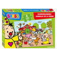 Puzzle Studio 100 Bumba animales de granja, 4 uds.