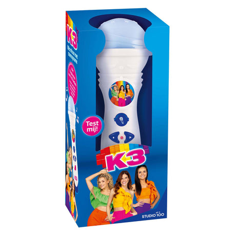 Micrófono K3 con grabación de voz.