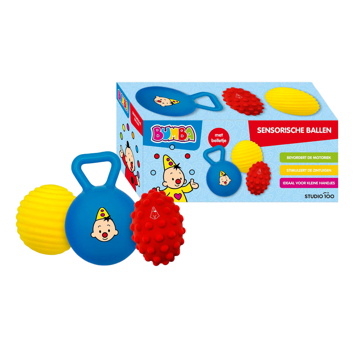 Juego de pelotas sensoriales Bumba.