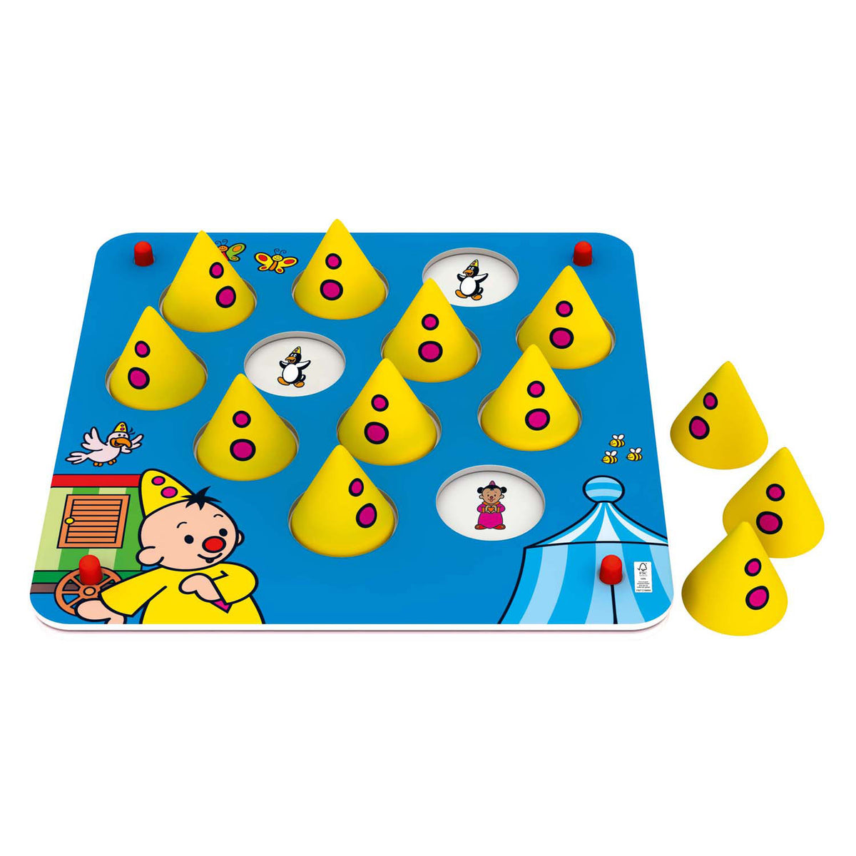 Juego de notas de madera Bumba