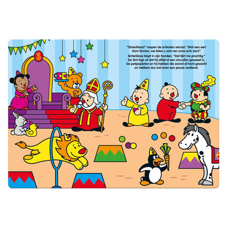 Libro de cartón Studio 100 bumba: ¡Sinterklaas se ha ido!