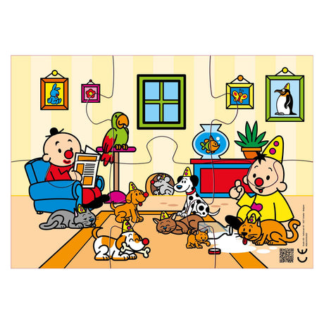 Puzzle Bumba 6 piezas waf waf, miau miau | 2 piezas