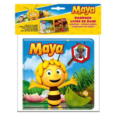 Studio 100 la abeja maya - juguetes para el baño - libro para el baño - jugar a buscar en el baño - libro impermeable para bebe