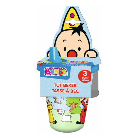 Vaso con boquilla Studio 100 bumba - 3 uds.