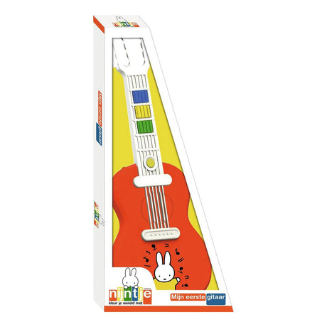 Instrumento de juguete Miffy: mi primera guitarra.