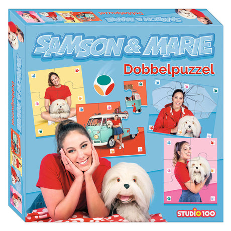 Puzzle Samson Marie - puzzle de dados - 4 puzzles 4x6 piezas