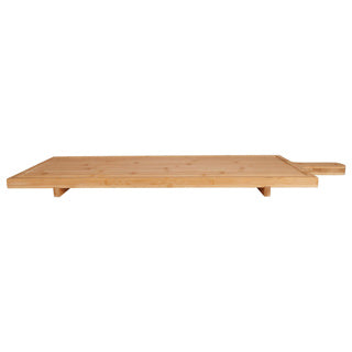 Tabla de servir xl bambú a pie