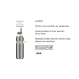 Mepal biberón isotérmico twist sport 600ml - azul medianoche