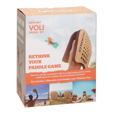 Juego de paletas Waboba voli, juego de lanzamiento y captura.