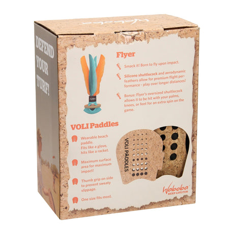 Juego de paletas Waboba voli, juego de lanzamiento y captura.