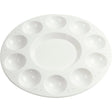 Paleta de pintura de Creativ Company White, 17 cm