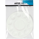 Paleta de pintura de Creativ Company White, 17 cm