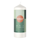 Vela de pilar Bolsius 150 58 blanco turbio
