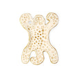 Kikkerland cuenco decorativo leopardo blanco 13 cm | 16 piezas