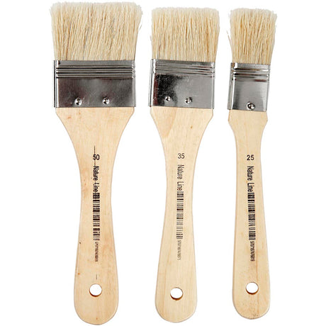 Empresa creativa https: www.cchobby.nl pinceles-lacas-l-19-cm-b-25-50-mm-planos-3-piezas-1-caja