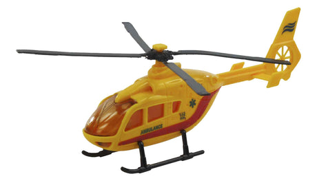 Helicóptero traumatológico Aro 1:64 amarillo