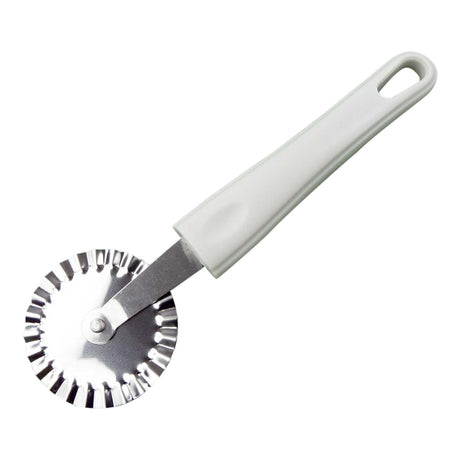 Aro houseware cortador de masa cortador de pizza acero inoxidable con mango de plástico blanco kasun