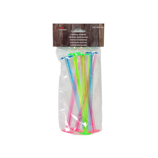 Herramientas de cocina maja tónica o maja de cóctel 8 piezas longitud 18 cm plástico