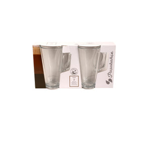 Latte macchiato vaso vela 38 cl set 2 | 2 piezas