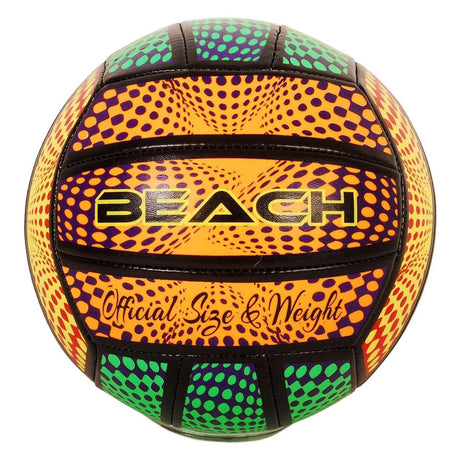 E l deportes voleibol de playa - neón