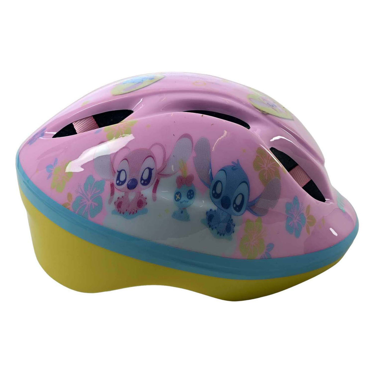 Volare casco bicicleta puntada rosa 52-56cm - 200gr.