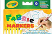 Crayola - 6 rotuladores para tela