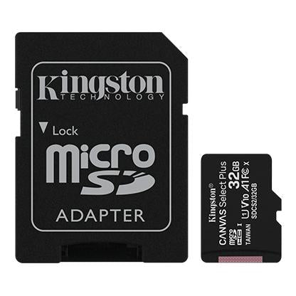 Kingston SDCS2 128GB Canvas Select Plus, 128 GB, MicroSDXC, Clase 10 UHS-I