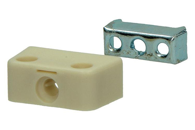 Mack 1015832 - Conectores panel 4 trapecio blanco | 5 piezas