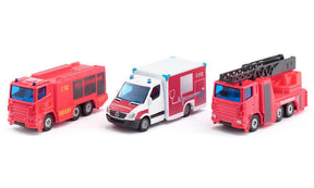 Siku 6326 juego de servicios de emergencia de 3 piezas