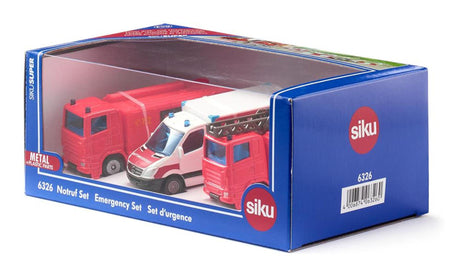 Siku 6326 juego de servicios de emergencia de 3 piezas