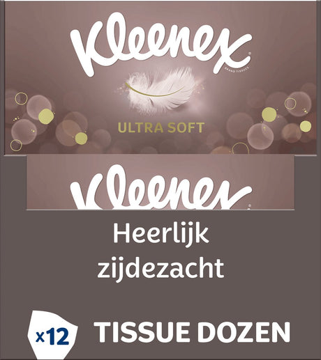 Pañuelos Kleenex - ultra suaves - caja económica - 12 x 64 piezas = 768 pañuelos