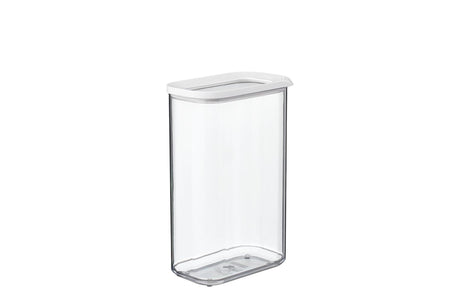 Caja de almacenamiento mepal modula 2000ml blanco 14,4x9x22,2cm