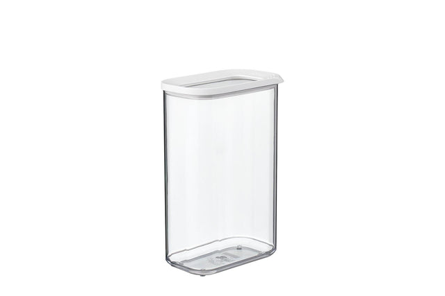 Caja de almacenamiento mepal modula 2000ml blanco 14,4x9x22,2cm