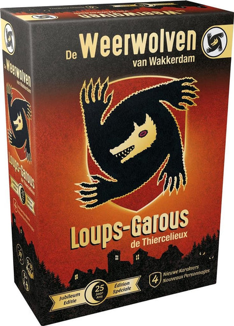 Zygomatic board game studio de weerwolven van wakkerdam 25 jaar - kaartspel - jubileumeditie - list bedrog.