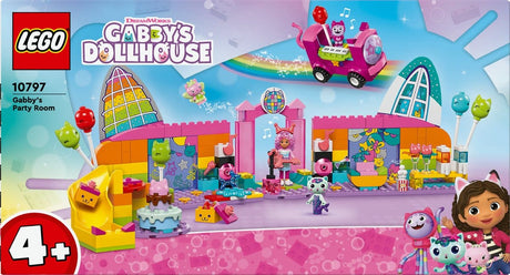 Juego de sala de fiestas de la casa de muñecas de Lego Gaby - 10797