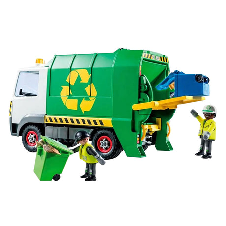 Playmobil camión de basura reciclado city life - 71235
