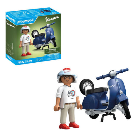 Playmobil 1969 Vespa 150 Sprint Veloce Azul - 71623