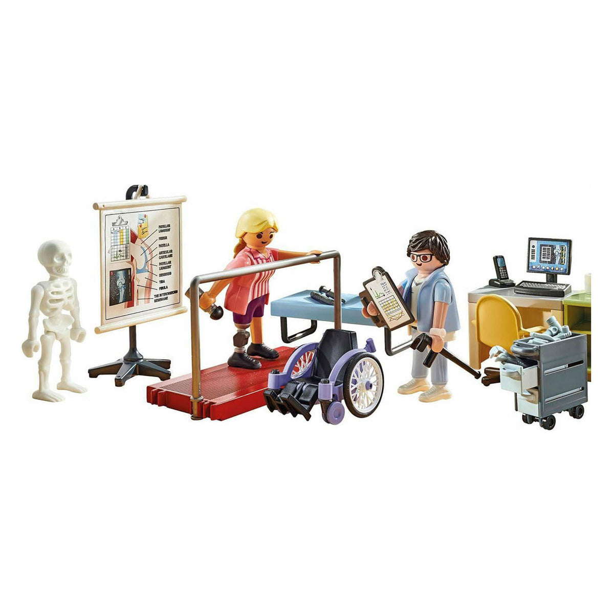 Playmobil ortopedia héroes de acción - 71618