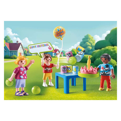 Playmobil set de regalo cumpleaños infantil - 71968