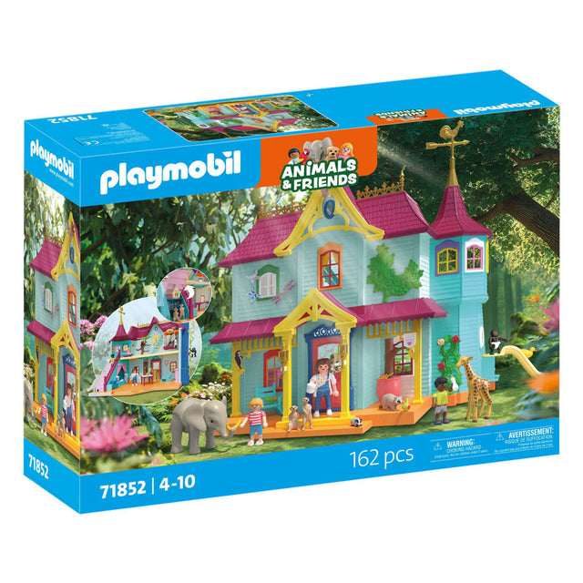 Playmobil animales amigos casa de animales animada - 71853