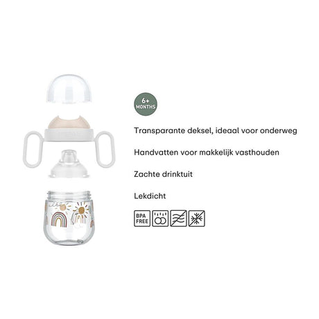 Mepal vaso antiderrames sunshine rainbow mio 200ml