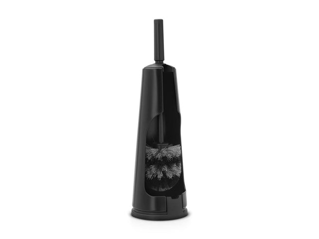 Escobillero Brabantia Renew - con soporte - independiente - negro mate