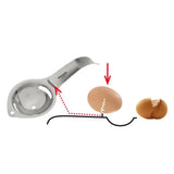 Separador de proteínas Westmark, acero inoxidable, longitud: 16,7 cm, plateado, 10862260
