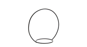 Hanging circle 30cm black