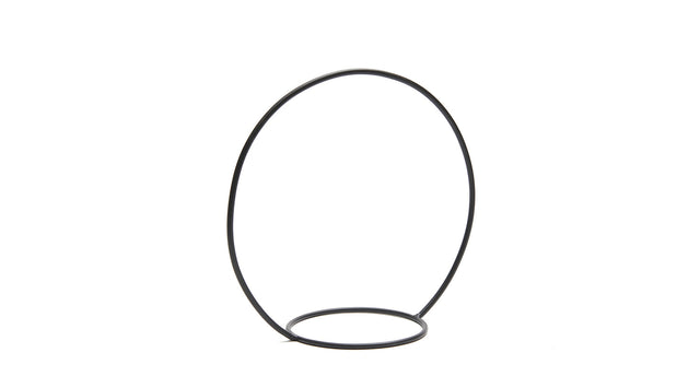Hanging circle 30cm black